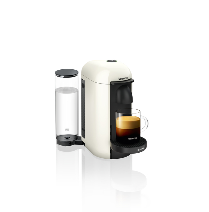 Krups Nespresso VERTUO Pop XN9201 - Cafetera de cápsulas, máquina de café  expreso de Krups, 4 tamaños tazas, tecnología Centrifusion, 35 % plástico  reciclado, Coconut White, Color Blanco : : Hogar y cocina